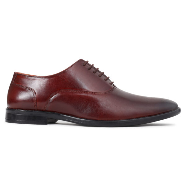 Blackberry Tan – Elegant Men's Formal Lace-Up Shoes - Image 5